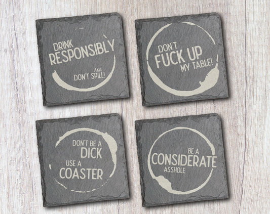 Ring Sassy Coaster Set