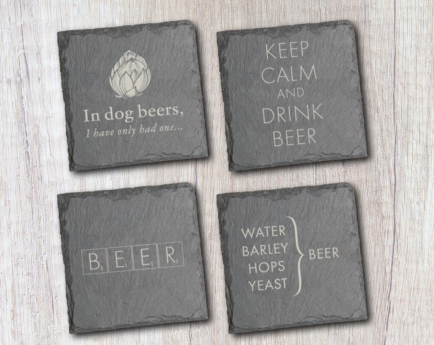 Beer Lover Coaster Set