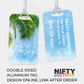 Palm Tree Sky Luggage Tags