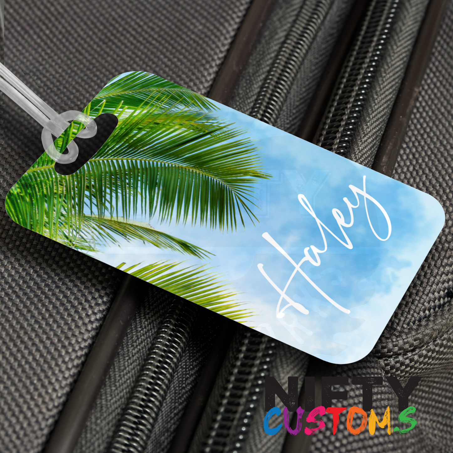 Palm Tree Sky Luggage Tags