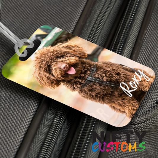 Pet Photo Luggage Tags